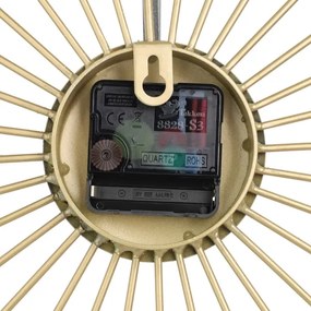 Eglo 425514 - Nástenné hodiny MATSUMOTO 1xAA 50x50 cm zlatá