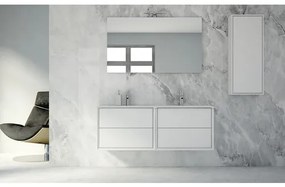 Kúpeľňová skrinka pod umývadlo Baden Haus Bellagio biela matná 70 x 51 x 46 cm