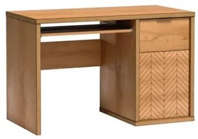 Kancelársky stôl FENDI karamelový dub 120 cm