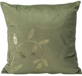 Vankúšik Leaves zelená, 45 x 45 cm