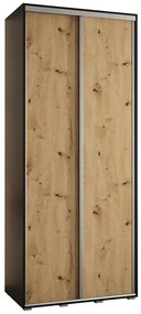 Skriňa 45 Canaris 1 120 čierna/artisan/silver