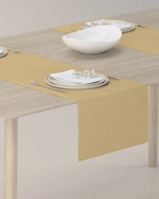 Štóla na stôl farba produktu žltá látka zapletaná, zatemňovacia