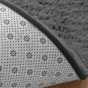 Protišmykový koberec ALPACA sivý