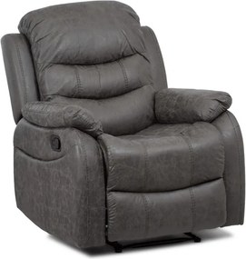 Polohovacie kreslo sivé TV-4086 GREY