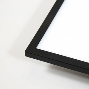Brilagi - LED Stropné svietidlo SLIMFRAME LED/25W/230V 30x30 cm čierna