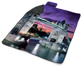 Sablio Plážová deka Tower Bridge: 200x140 cm