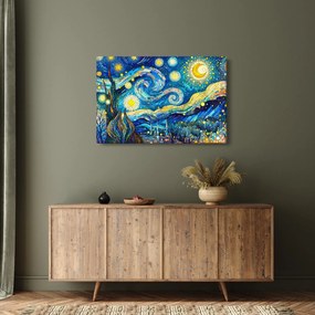 Obraz – Mozaika hviezdnej noci (90x60 cm)