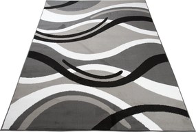 TA Koberec T966A DARK GRAY CHEAP PP CRM Sivý Obdĺžnikový Rozmer: 80x150 cm