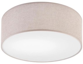 Stropné svietidlo MONTE 1xE27/60W/230V, priemer 35 cm, béžové