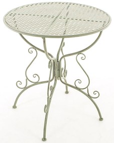Kovový stôl GS13436802 - Zelená antik