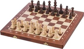 ČistéDrevo Drevené šachy 41 x 41 cm