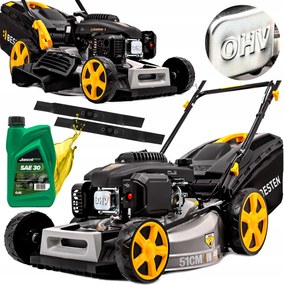 Veľká Benzínová Kosačka S Pohonom Na Trávu 196 CM3 53 CM Ohv Loncin