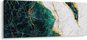 Obraz - Tyrkysový mramor (120x50 cm)