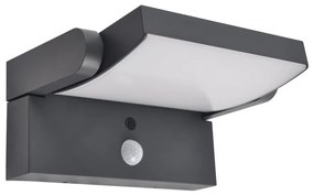 Brilagi -LED Solárne nástenné svietidlo so senzorom ANKLE LED/10W/3,7V 4000K IP65 BG1405
