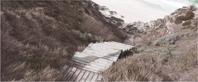 Obraz - Cesta k smaragdovému moru (120x50 cm)