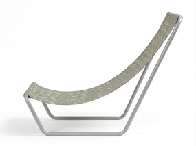 Skladacie plážové lehátko SAND FLOWERS, zelené