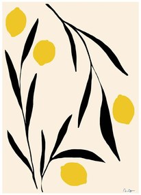 Plagát 30x40 cm Lemon – Anna Mörner – The Poster Club