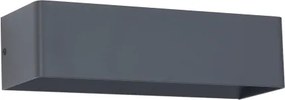 Brilagi - LED vonkajšie nástenné svietidlo DONNANI LED/12W/230V 30 cm antracitové IP44