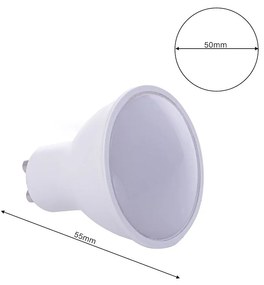 LED žiarovka GU10 teplá 3000k 6,5w 510 lm