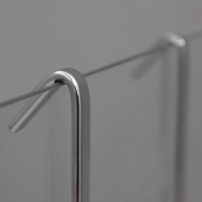 Roth Závesná polička SHELF UNI do sprchovacieho kúta ROTH-Variant: rozmery: 75x25 cm, povrchová úprava: chróm - (SHELF UNI - 8000279)
