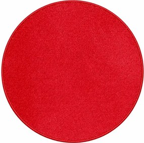 Kusový koberec Monarch red kruh, 400x400 (priemer) kruh, červená, chodba / predsieň, AladinWorld Expres