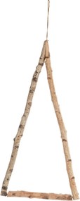 Závesný vianočný stromček z vetiev S - 40 * 3 * 80 cm