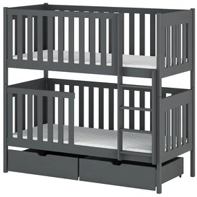 Posteľ Dawid 80x160 graphite