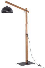 Podlahová lampa TK 5128 OSLO tmavé drevo