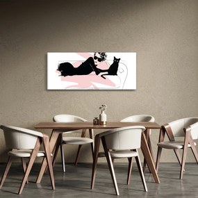 Obraz - Fashion lady (120x50 cm)