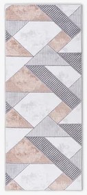 Koberec LONG v trojuholníkoch 67x160 cm