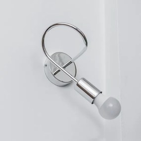 Nástenné svietidlo OXFORD 1xE27/15W/230V lesklý chróm