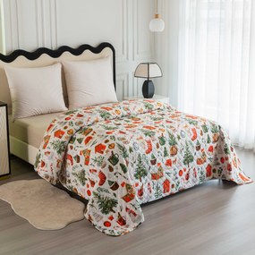 Prehoz na posteľ FESTIVE MAGIC, farebný Rozmer: 170 x 210 cm