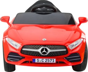LEAN CARS Mercedes KL-1666-1 Červené batériové vozidlo