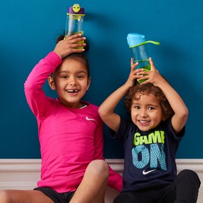 Sport fľaša na pitie 450 ml – modrá/zelená