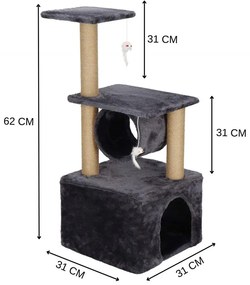 Prehouse Viacúrovňové škrabadlo pre mačky