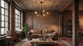 Toolight - Stropné svietidlo 5xE27 60W APP739-5CP, čierna, OSW-01104