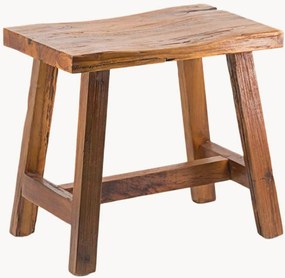 Ručne vyrobený stolček z tíkového dreva Rectangular