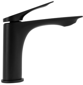 Rea Avalon, umývadlová batéria h-165, čierna matná, REA-B1117