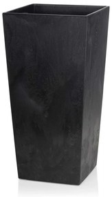 Kvetináč Porto 57x29 cm čierny betón