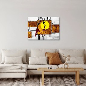 Obraz starovekej dobovej maľby (70x50 cm)