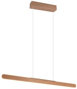 Hnedé LED závesné svietidlo Helios - Trio