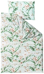 Flanelové obliečky VENIGRO zelené + obliečka na vankúšik 40x50 cm zadarmo