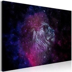 Obraz - Cosmic Lion (1 Part) Wide Veľkosť: 120x80, Verzia: Na talianskom plátne
