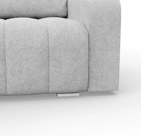 Trojmiestna rozkladacia sedačka ABRIELLE svetlosivá