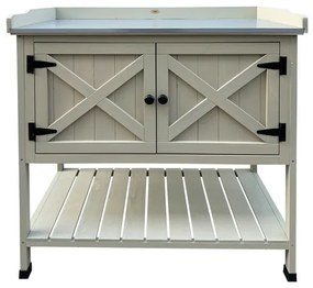 Habau Záhradný stolík s odkladacím priestorom a skrinkou  (100374496)