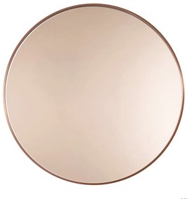 Zrkadlo Scandi Mono copper Rozmer: Ø 90 cm