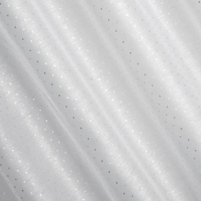 ZÁCLONA NA KRÚŽKOCH SIBEL 300X160 CM BIELA
