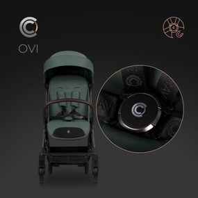 Športový kočík vhodný do lietadla Cavoe OVI Laura