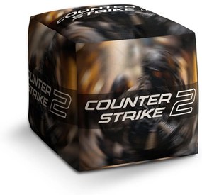 Sablio Taburet Cube Counter Strike 2 Vojak: 40x40x40 cm