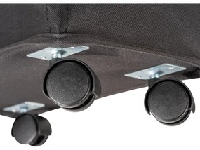 WENKO 69737800 - Koš na bielizeň CORNO 18,5x60 cm čierny